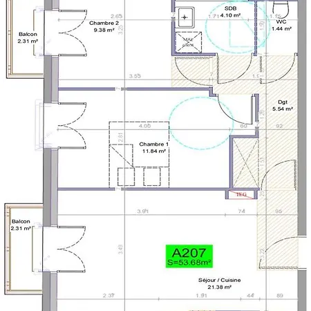 Location En Coeur De - Vue Sur - Confort 칼비